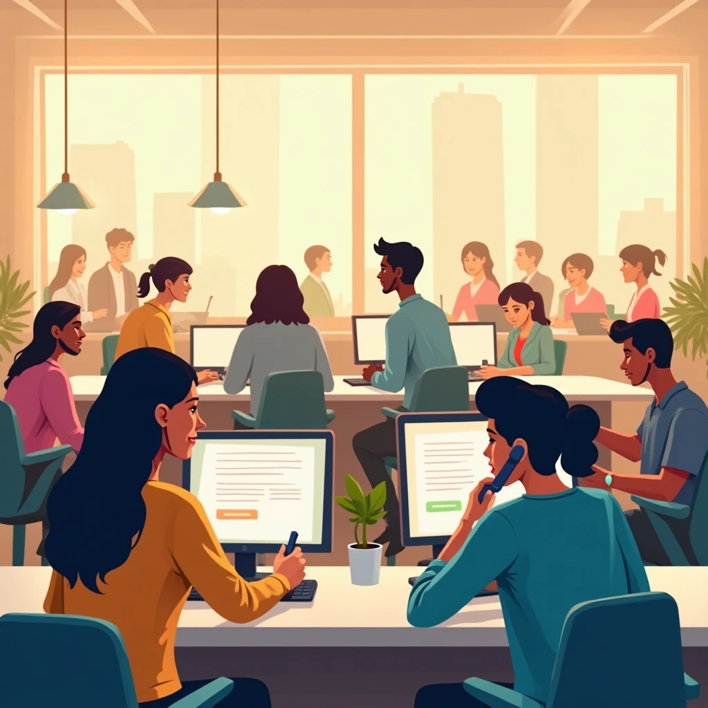 Customer service call center