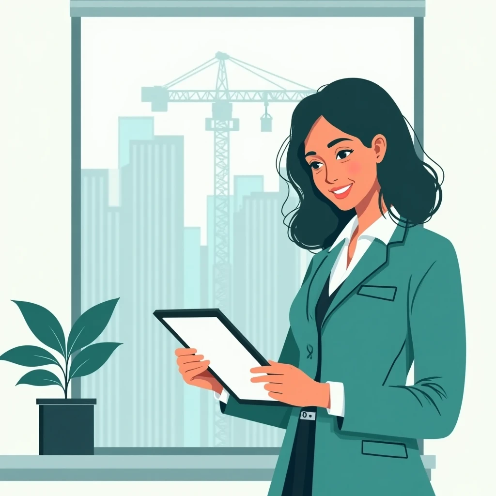 Professional reviewing job listings