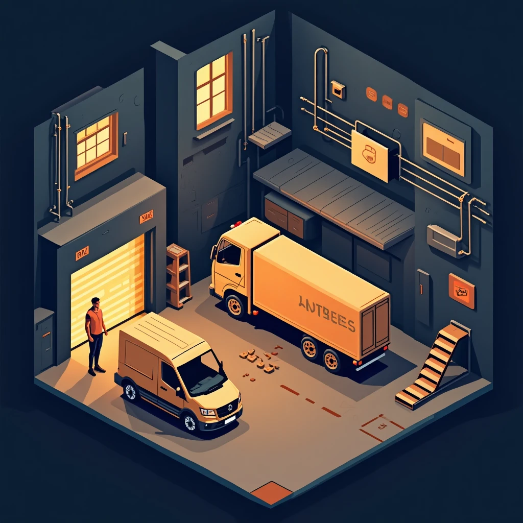 Tech-driven delivery hub