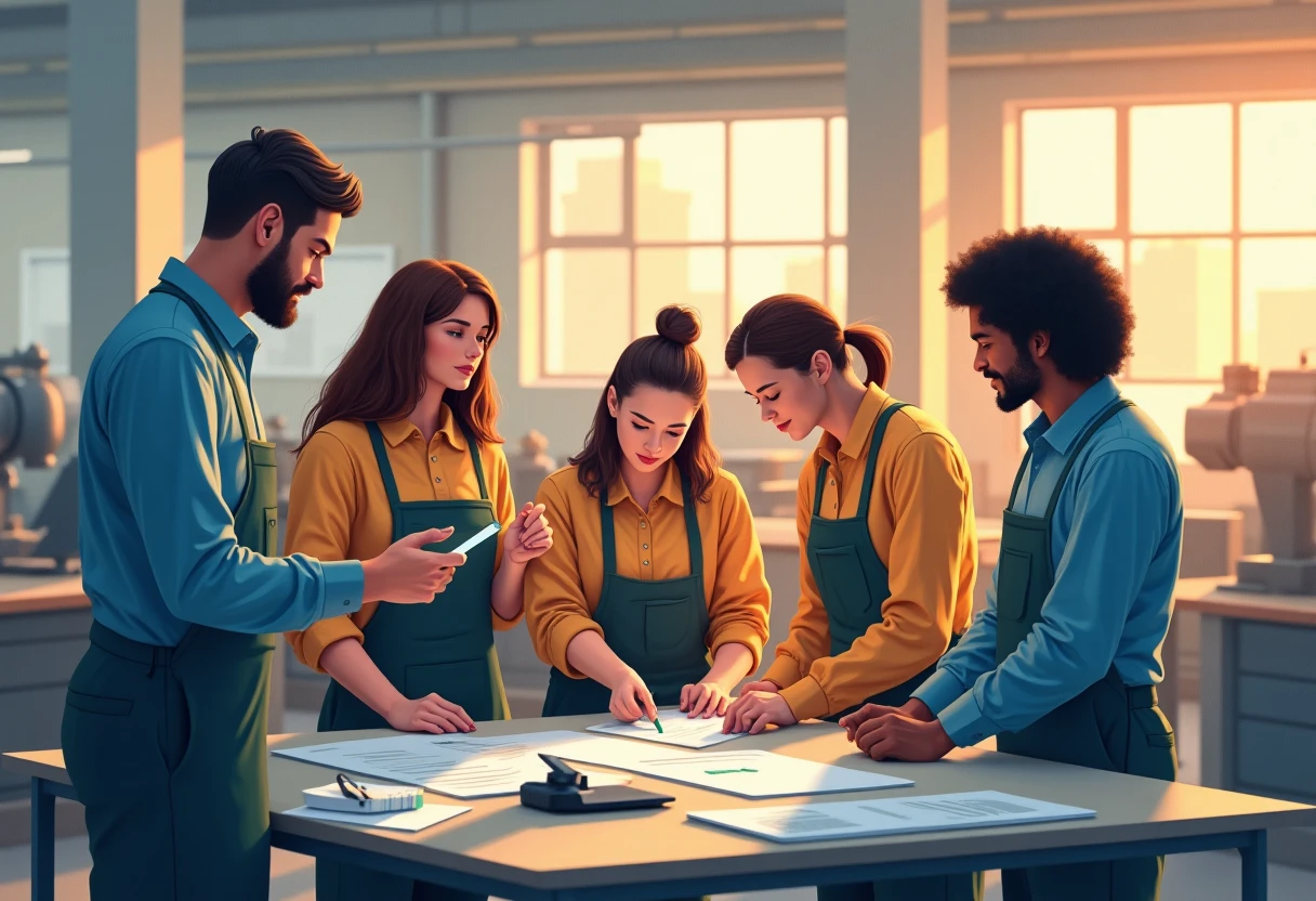 Teamwork in modern manufacturing