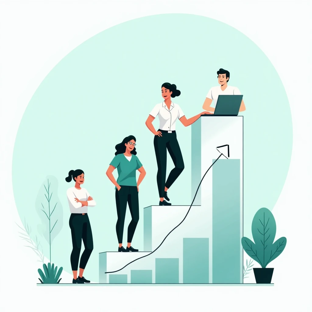 Progresión salarial en ingeniería de software