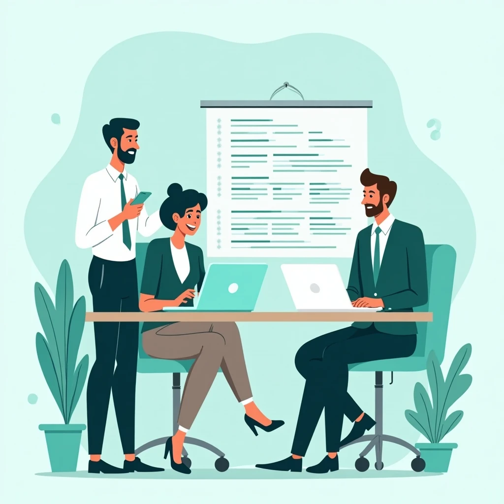 Erfahrene Profis bei der Arbeit