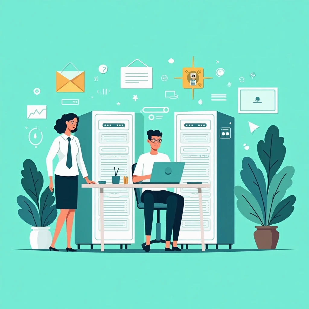 IT-Support-Spezialisten bei der Arbeit