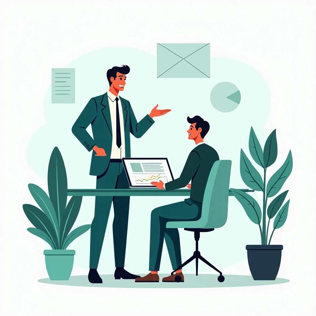 Professionnel consultant des offres d'emploi