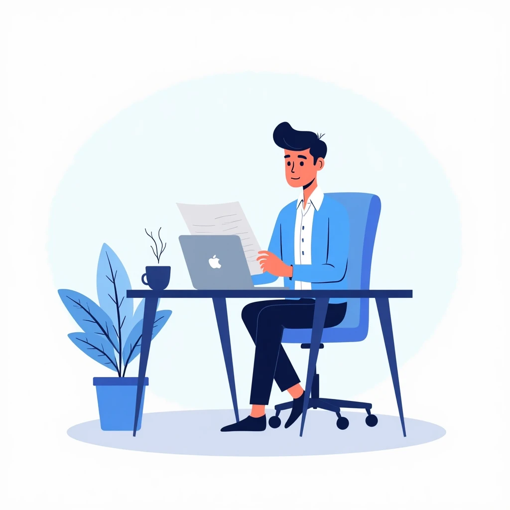 Revisando ofertas de trabajo