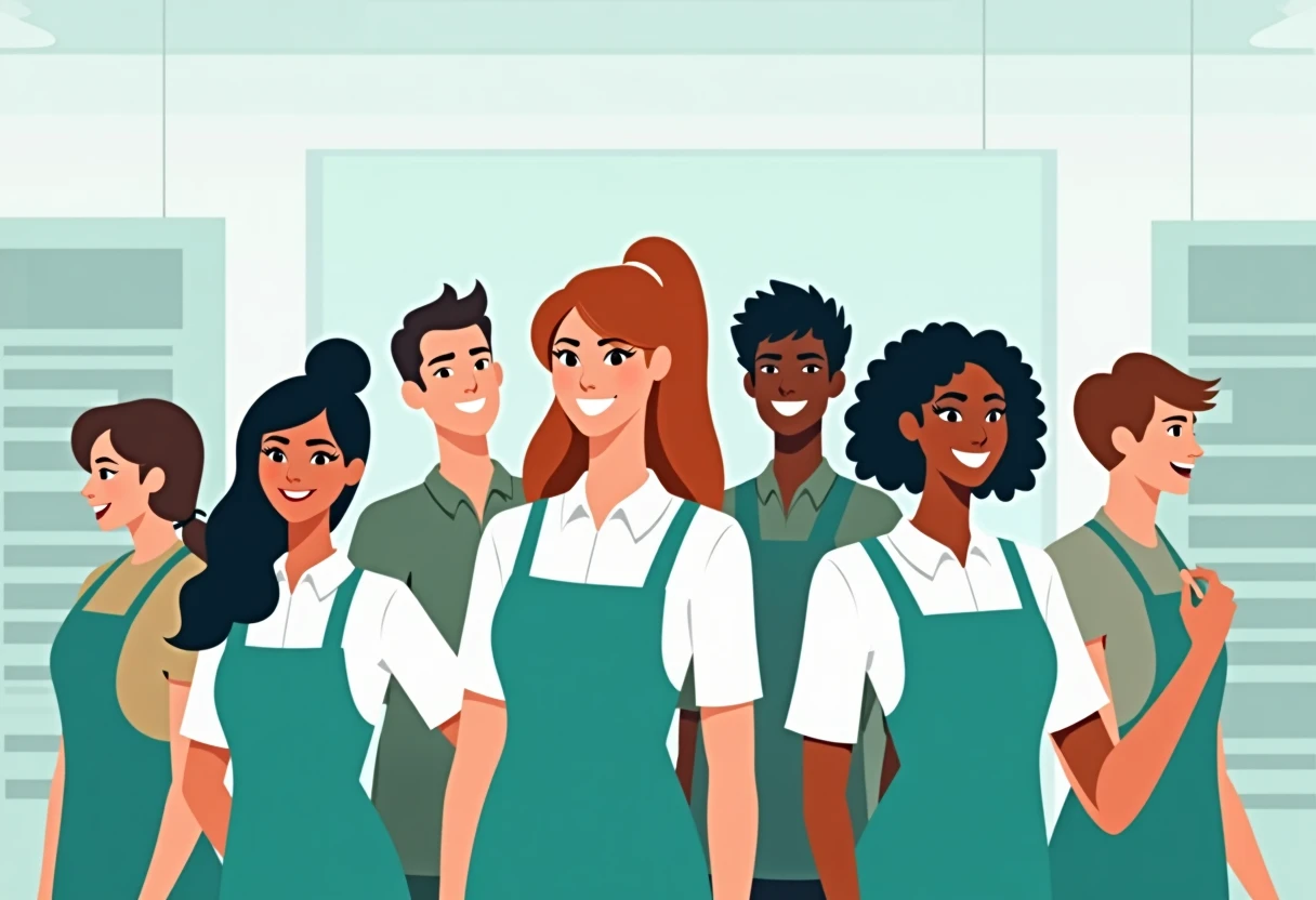 Inclusive retail team