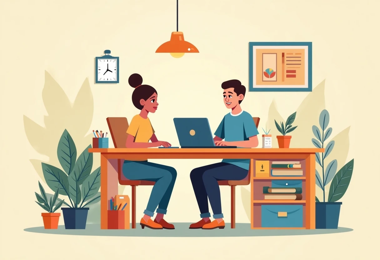 School Receptionist setting