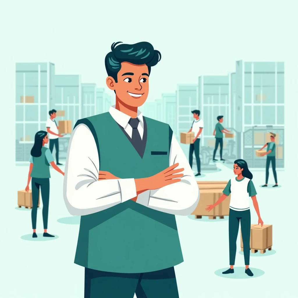 Warehouse management in action