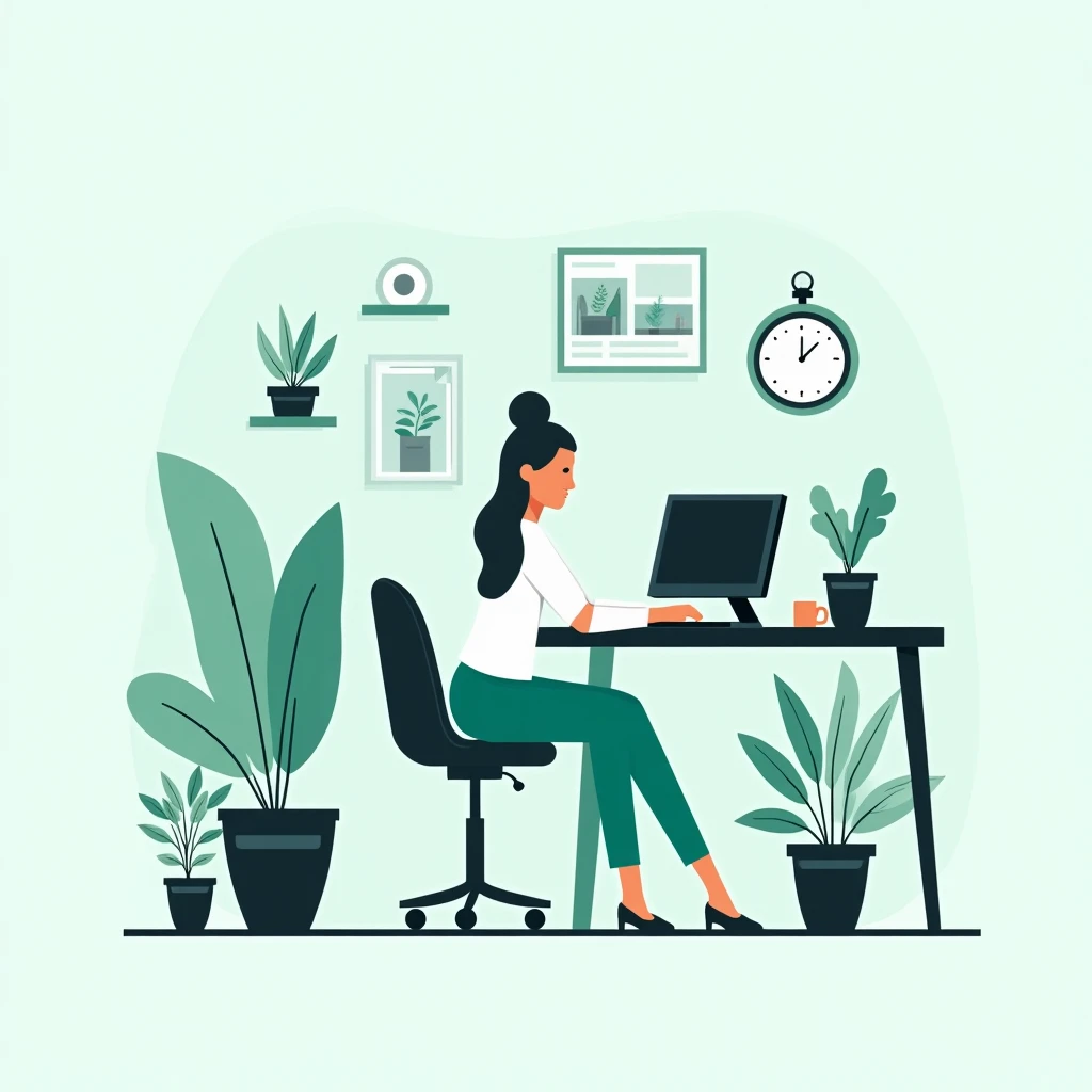 Télétravail confortable