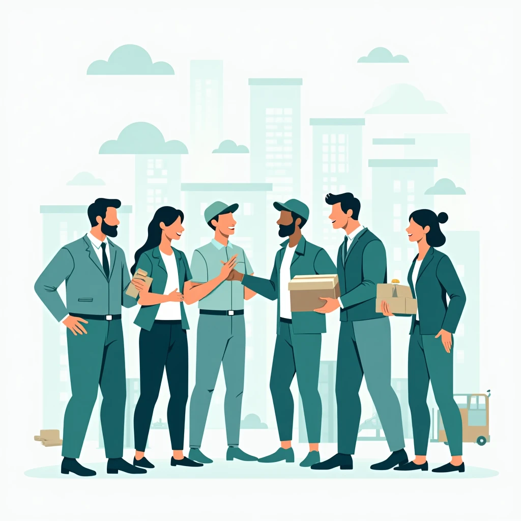Teamwork in logistics