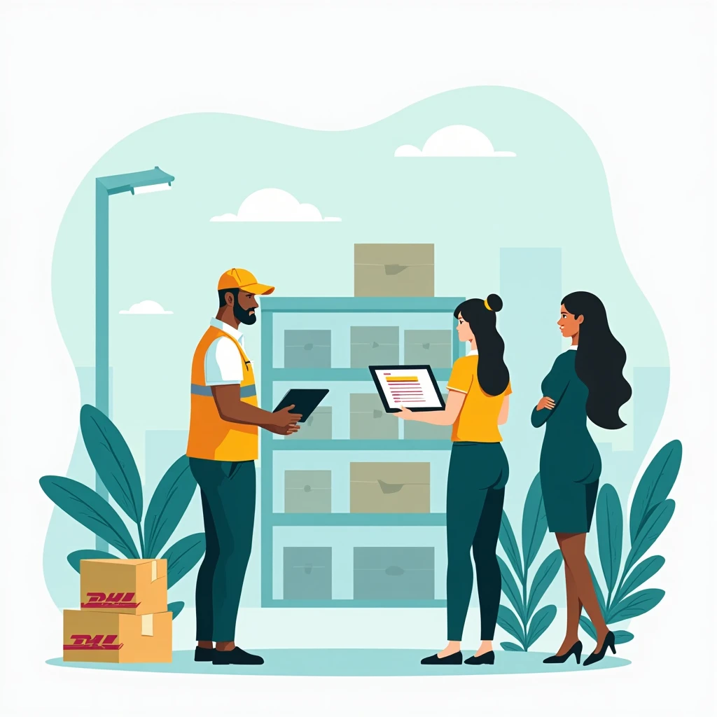 Flexible warehouse job at DHL