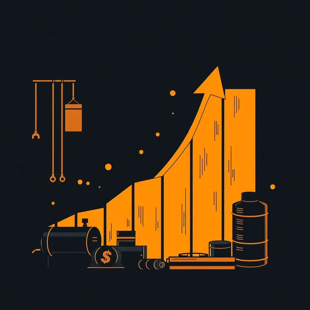 Financial growth graph