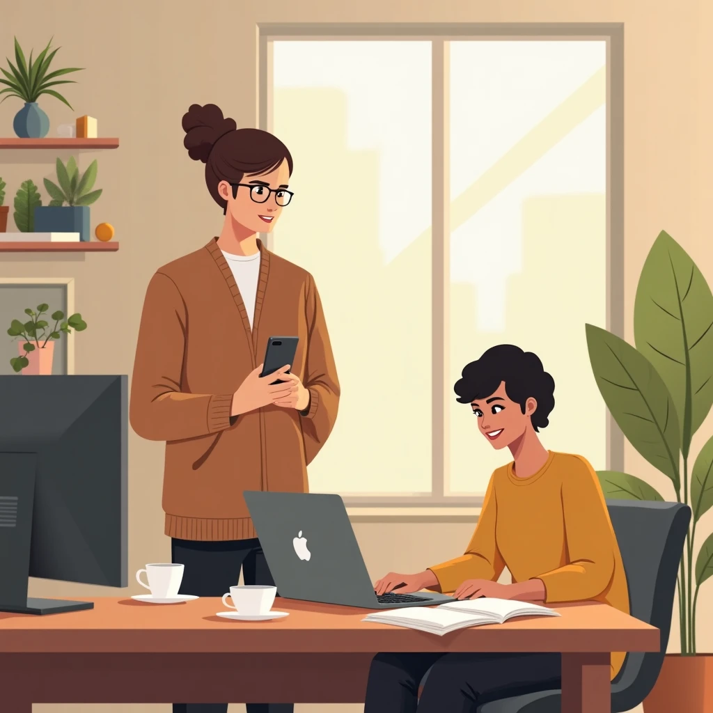 Ideal home office for remote work