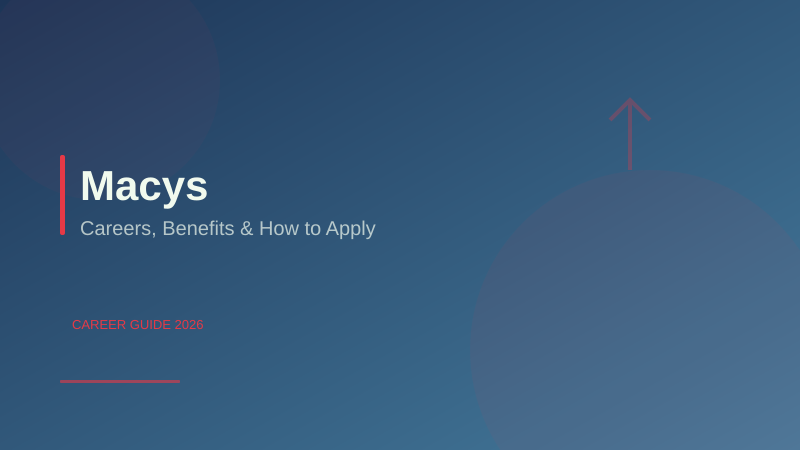 Macy’s Careers: Opportunities and Benefits Uncovered